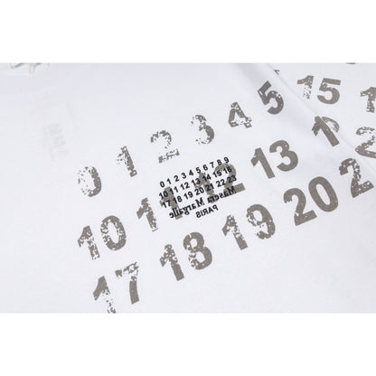 Maison Margiela T-shirt Crew Neck Loose Short Sleeve T-shirt