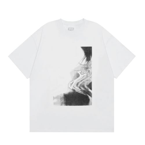 Maison Margiela T-shirt Crew Neck Loose Short Sleeve T-shirt