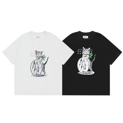 Maison Margiela T-shirt Crew Neck Loose Short Sleeve T-shirt