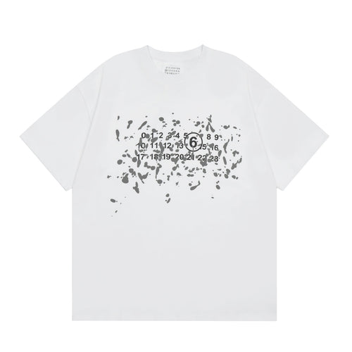 Maison Margiela T-shirt Crew Neck Loose Short Sleeve T-shirt