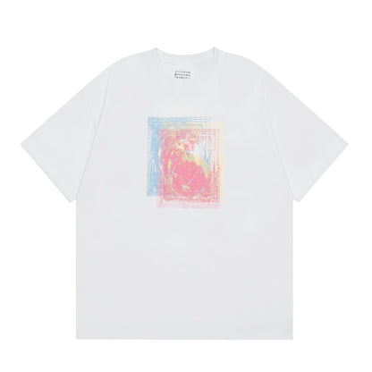 Maison Margiela T-shirt Crew Neck Loose Short Sleeve T-shirt