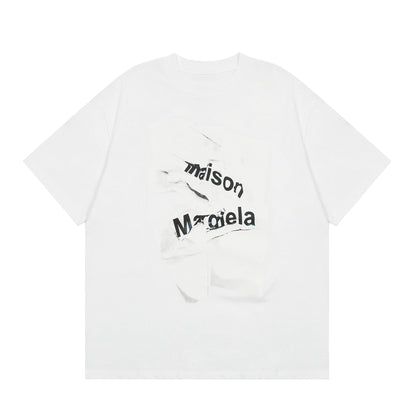 Maison Margiela T-shirt Crew Neck Loose Short Sleeve T-shirt
