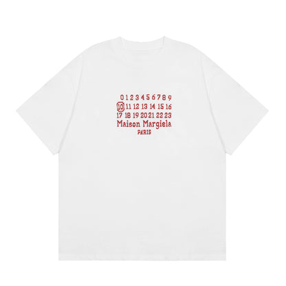 Maison Margiela T-shirt Crew Neck Loose Short Sleeve T-shirt