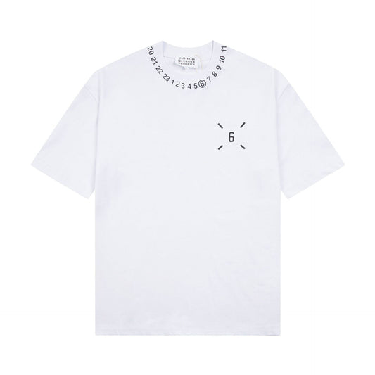 Maison Margiela T-shirt Crew Neck Loose Short Sleeve T-shirt