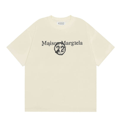 Maison Margiela T-shirt Crew Neck Loose Short Sleeve T-shirt