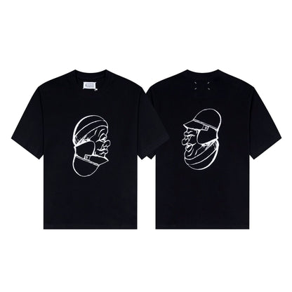 Maison Margiela T-shirt Crew Neck Loose Short Sleeve T-shirt