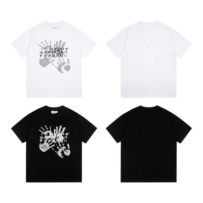 Maison Margiela T-shirt 2 Crew Neck Loose Short Sleeve T-shirt