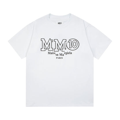 Maison Margiela T-shirt Crew Neck Loose Short Sleeve T-shirt