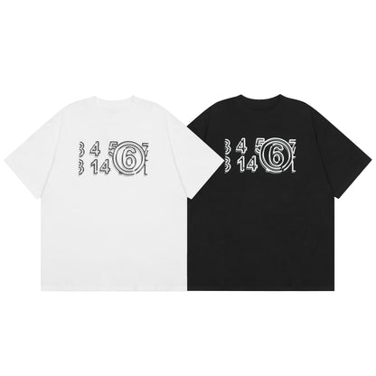 Maison Margiela T-shirt Crew Neck Loose Short Sleeve T-shirt