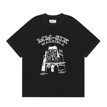 Maison Margiela T-shirt Crew Neck Loose Short Sleeve T-shirt