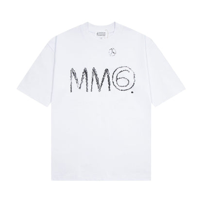 Maison Margiela T-shirt Crew Neck Loose Short Sleeve T-shirt