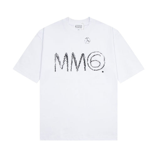Maison Margiela T-shirt Crew Neck Loose Short Sleeve T-shirt