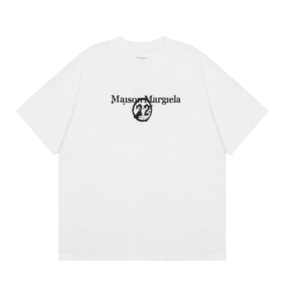 Maison Margiela T-shirt Crew Neck Loose Short Sleeve T-shirt
