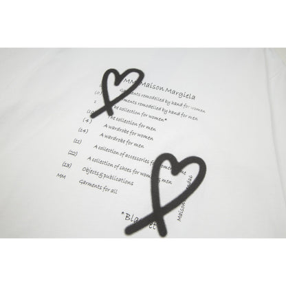 Maison Margiela T-shirt Crew Neck Loose Short Sleeve T-shirt