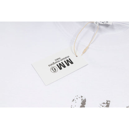 Maison Margiela T-shirt Crew Neck Loose Short Sleeve T-shirt